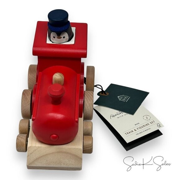 Toy Train & Penguin Peg Pal 2pc – Hearth Hand Magnolia – Target Kids - Picture 6 of 10